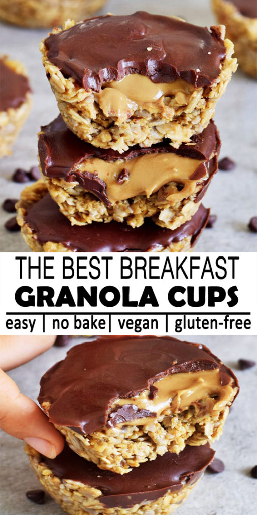 Easy Breakfast Granola Cups