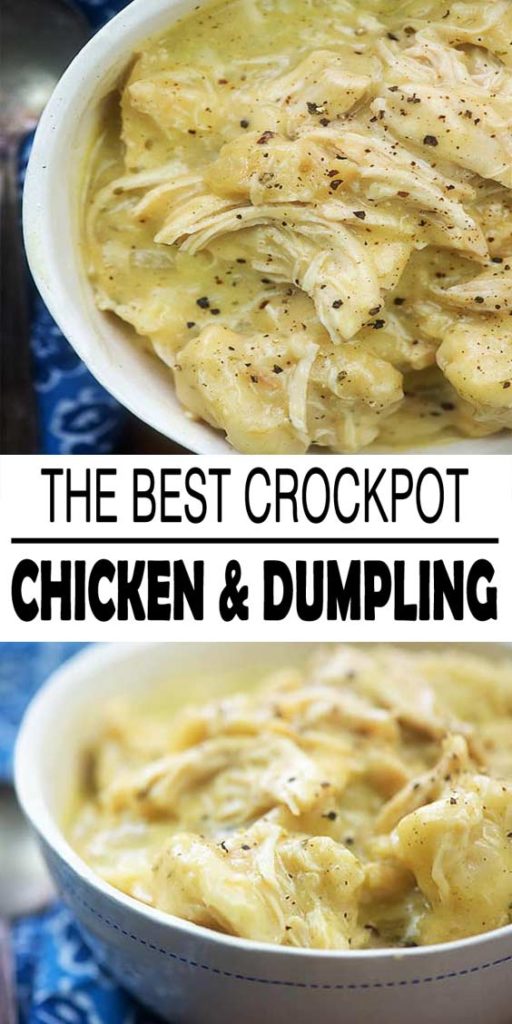 Easy Crock-Pot Chicken and Dumplings Recipe - Best Homemade Crock-Pot  Chicken and Dumplings