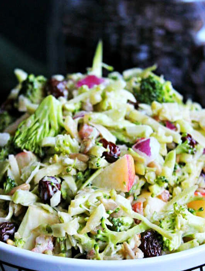 Vegan Apple Broccoli Salad